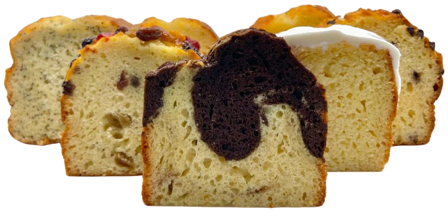 Wholesale frozen coffee cake loaves for foodservice